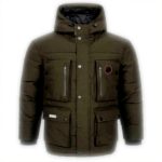 Geographical Norway Parka Uomo Impermeabile Caldo Autunno