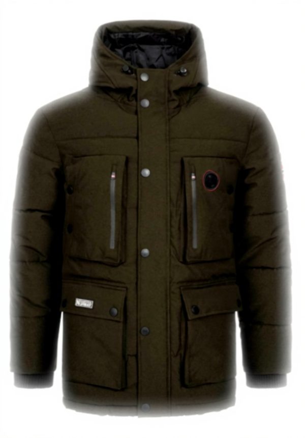 Parka Uomo Geographical Norway Impermeabile Caldo Autunno