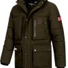 Parka Uomo Geographical Norway Impermeabile Caldo Autunno