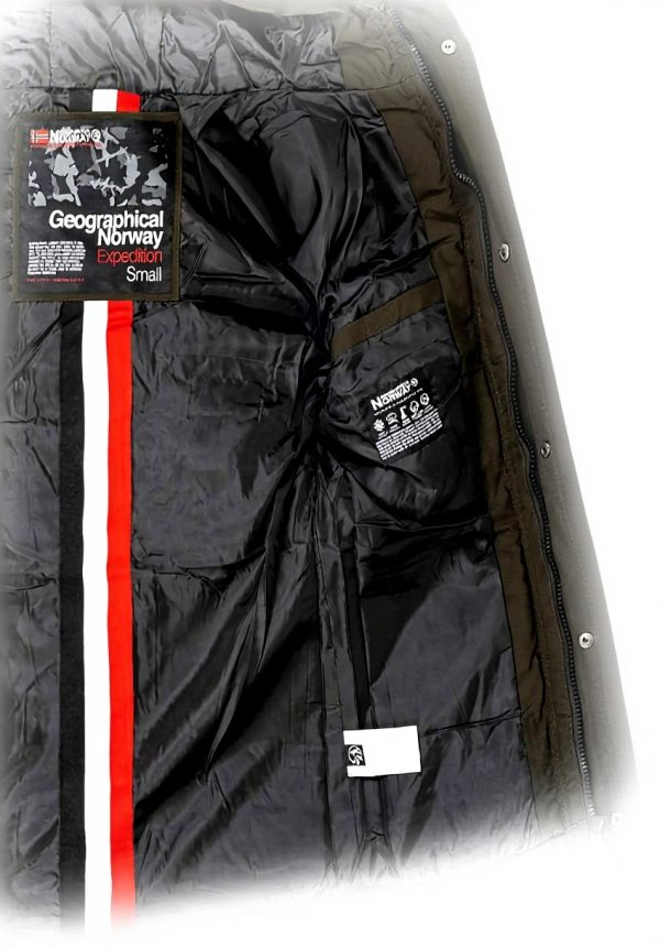 Parka Uomo Geographical Norway Impermeabile Caldo Autunno
