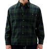 Camicia uomo WOOLRICH flanella quadri Green Hunting