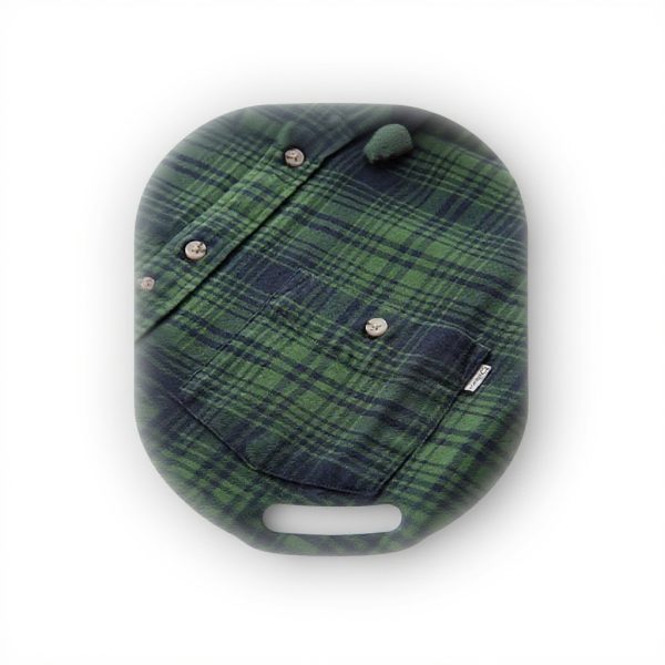 Camicia uomo WOOLRICH flanella quadri Green Hunting