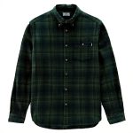 Camicia uomo WOOLRICH flanella quadri Green Hunting