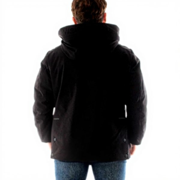 Parka WOOLRICH Softshell Uomo Escursionismo Tech Black