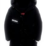 AKT Piumino Invernale Uomo Parka Lungo Piuma DOca Bianca