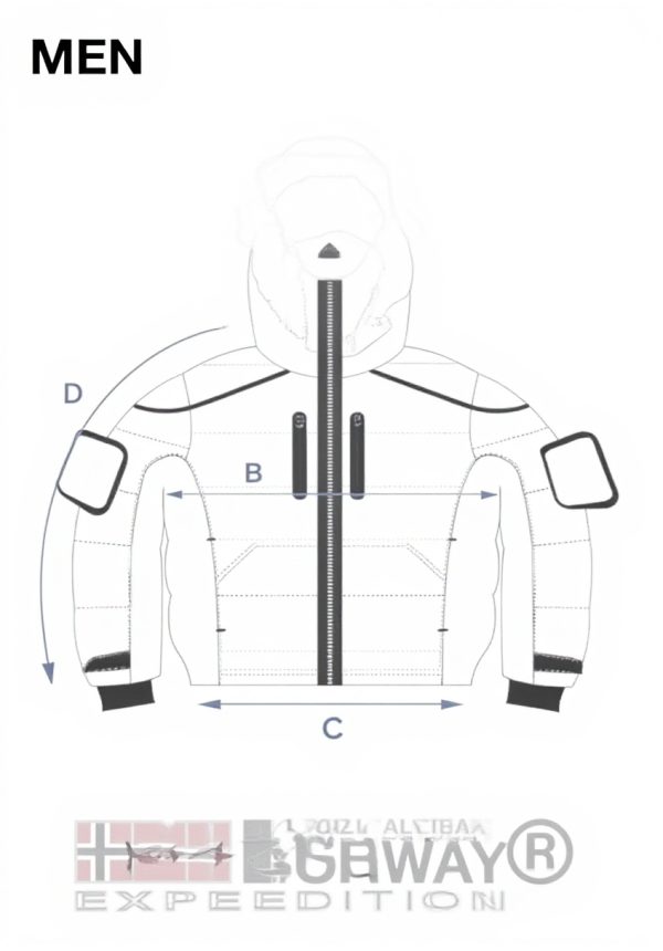 Geographical Norway Men Winter Jacket Warm Windproof