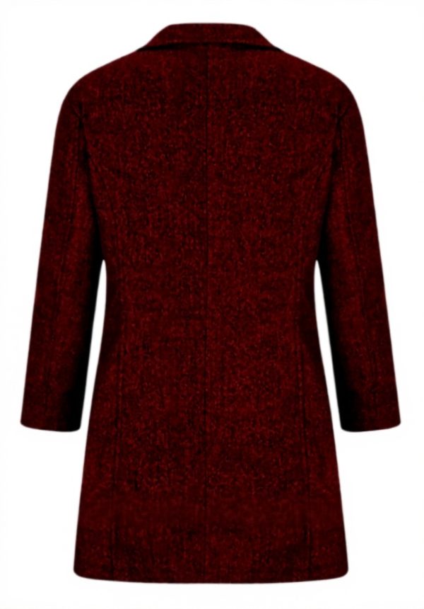 Huoghebg Cappotto Donna Invernale Misto Lana Comodo Elegante