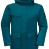 Jack Wolfskin Parka Uomo Impermeabile Antivento Materiali