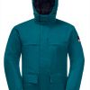 Jack Wolfskin Parka Uomo Impermeabile Antivento Materiali