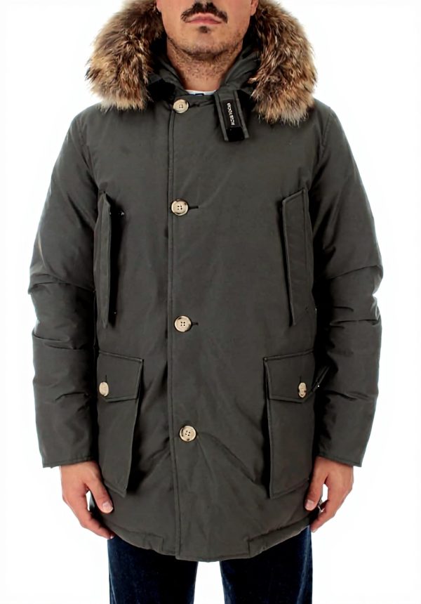 Parka WOOLRICH Mens Jacket Zip Closure Long Sleeve