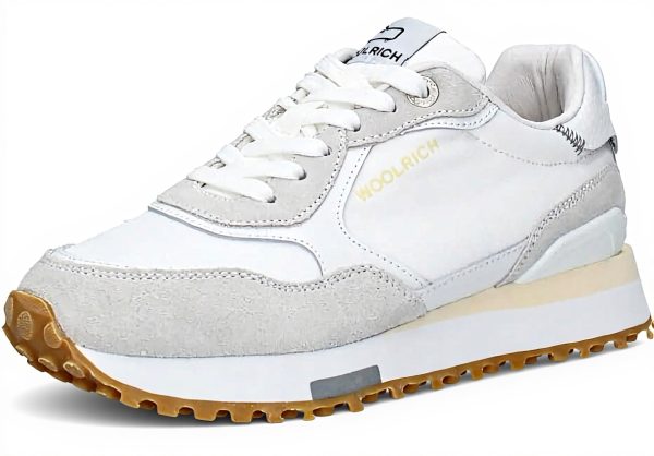 Woolrich Retro Sneakers Women EVA Sole Lace-Up Design