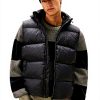 Tommy Jeans Essential Down Vest Hooded Mens Gilet Recycled