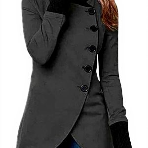 Uwdiohq Cappotto Donna Lungo Termico Kimono Giacche