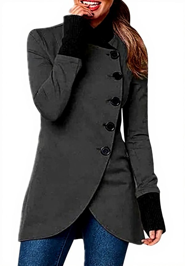 Uwdiohq Cappotto Donna Lungo Termico Kimono Giacche
