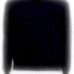 Maglione Uomo Woolrich Blue V-Neck Lana XXL