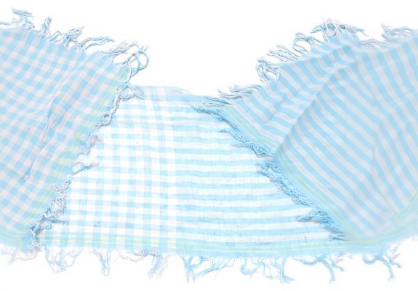 Light Blue Scarf Cotton Kid Woolrich Children Accessory