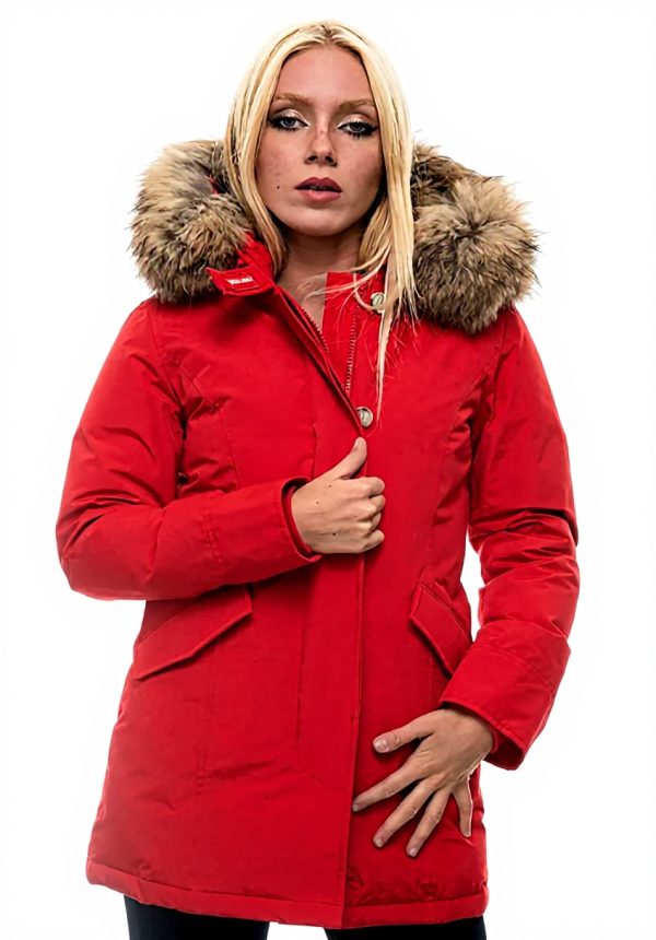 WOOLRICH Arctic Parka Women Removable Raccoon Fur Hood