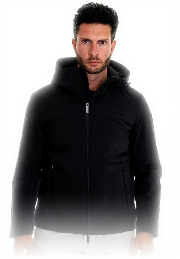 WOOLRICH Giacca Uomo Soft Shell Nero Pacific Sportiva