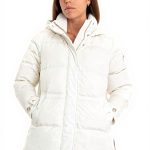 Giacconi WOOLRICH donna Bianco piumino cerniera
