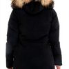 Giacconi WOOLRICH donna Nero parka senza collo