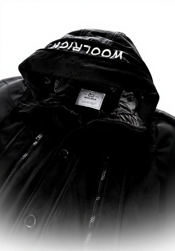 WOOLRICH Giubbotto Uomo Ramar Arctic Parka Cappotto Nero
