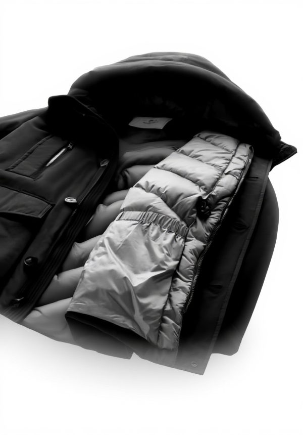 WOOLRICH Giubbotto Uomo Ramar Arctic Parka Cappotto Nero