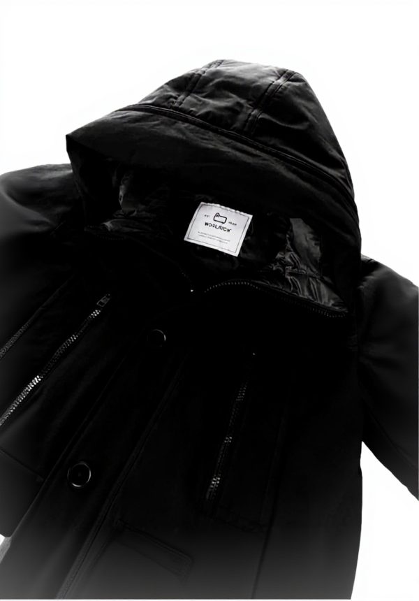 WOOLRICH Giubbotto Uomo Ramar Arctic Parka Cappotto Nero