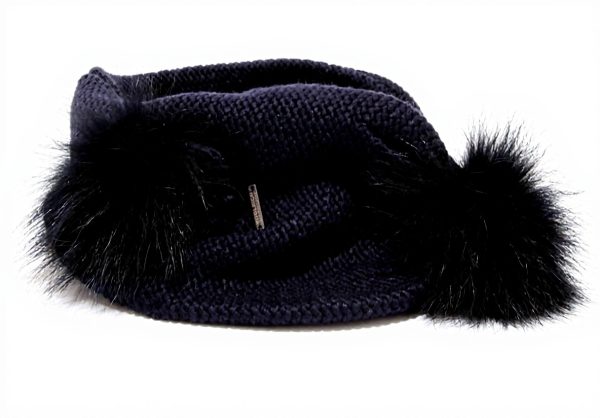 Scarf WOOLRICH G Pon Pon Acrylic Women Accessory