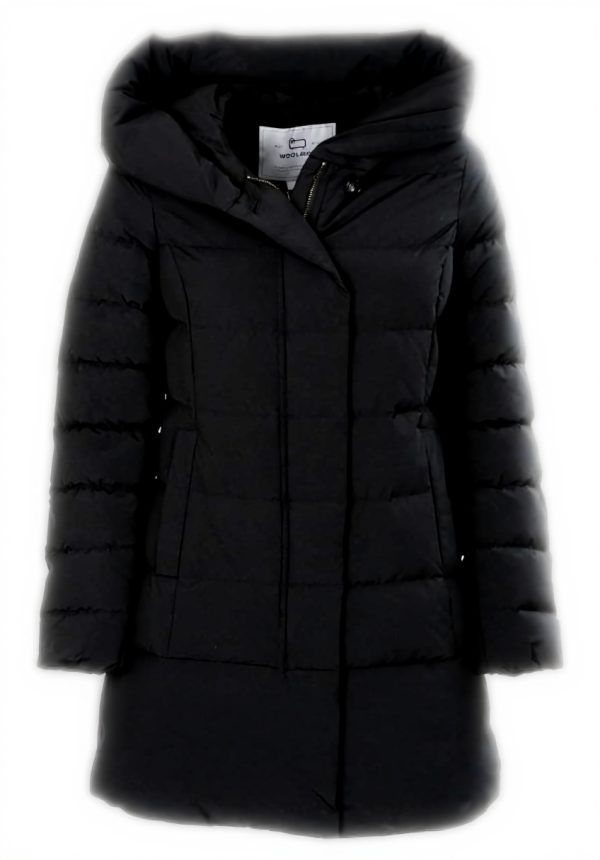 Woolrich Womens Parka XS Logo Design Winter Coat