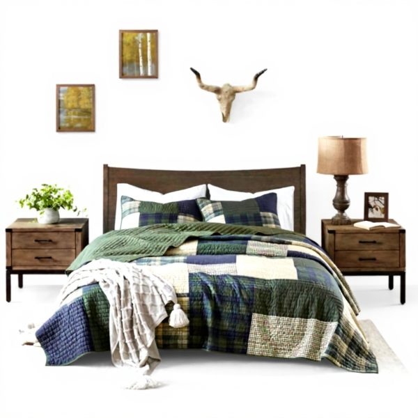 Woolrich Mill Creek Reversible Duvet Set Cottage Style All