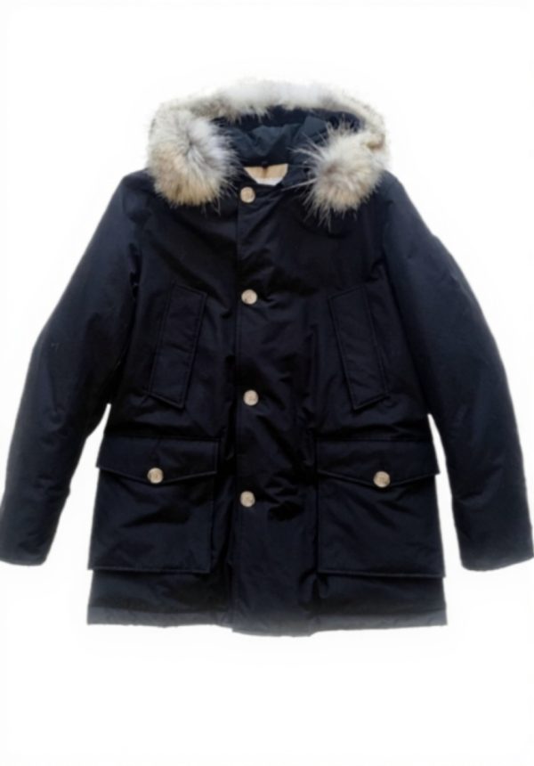 Woolrich Men's Technical Fabric Puffer Jacket Black Size L