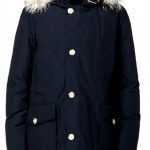 Giacche Woolrich Blu XL Tessuto Ramar Imbottitura Piuma