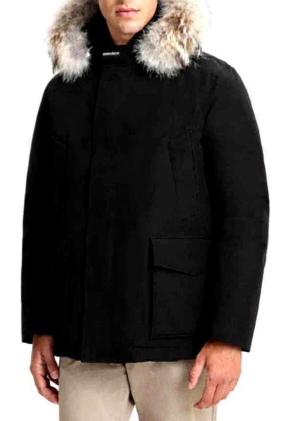 Giacche Woolrich Blu XL Tessuto Ramar Imbottitura Piuma