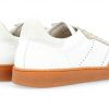 Sneaker WOOLRICH Swing Court Pelle Beige Uomo Taglia 43