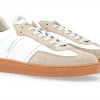 Sneaker WOOLRICH Swing Court Pelle Beige Uomo Taglia 43