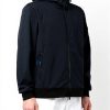 WOOLRICH Soft Shell Hoodie Blu Uomo Giacca Softshell