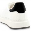 Woolrich Leather Sneakers Men White Black Casual Shoes