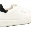 Woolrich Leather Sneakers Men White Black Casual Shoes