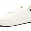 Woolrich Leather Sneakers Men White Black Casual Shoes