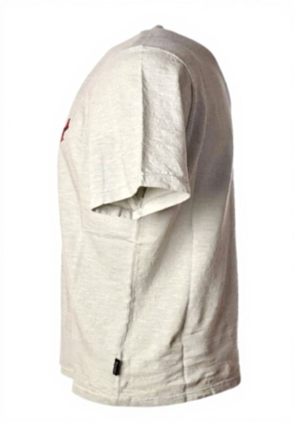 T-shirt Uomo WOOLRICH Wotee Grigio Perla Stampa America