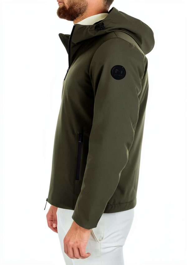 Piumino Woolrich Uomo Pregiato Chiusura Cerniera Manica-2