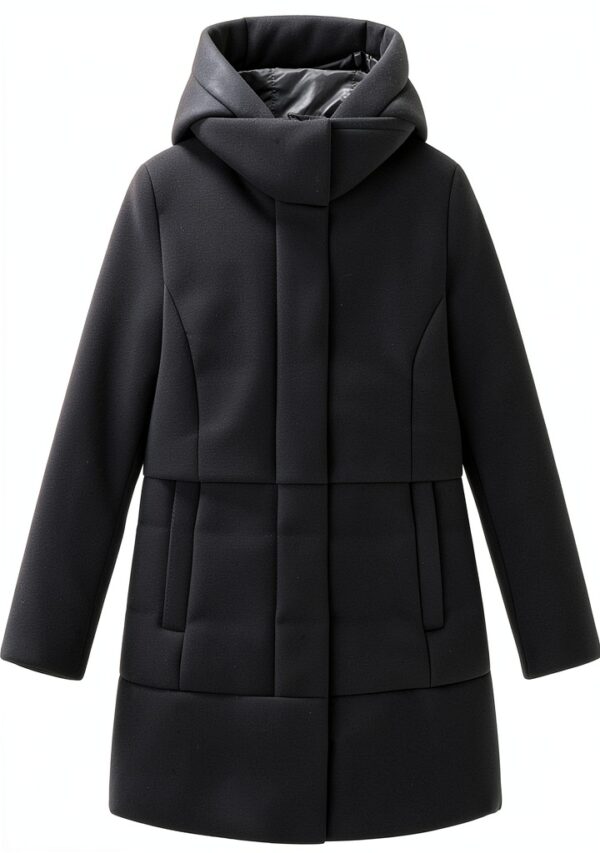 WOOLRICH Cappotto Uomo Nero Parka 2 in 1 Impermeabile-0