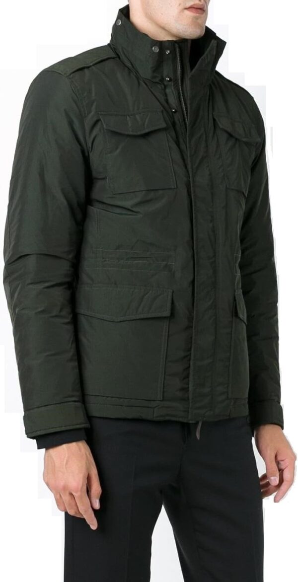 Woolrich Giacca Militare Uomo Giacca Campo Inverno Verde-0