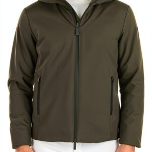 Piumino Woolrich Uomo Pregiato Chiusura Cerniera Manica-0