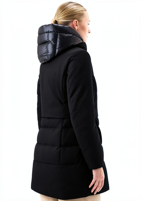 WOOLRICH Cappotto Uomo Nero Parka 2 in 1 Impermeabile-2