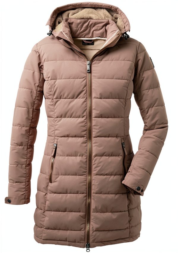 Killtec Parka Donna Impermeabile Cappuccio Rimovibile