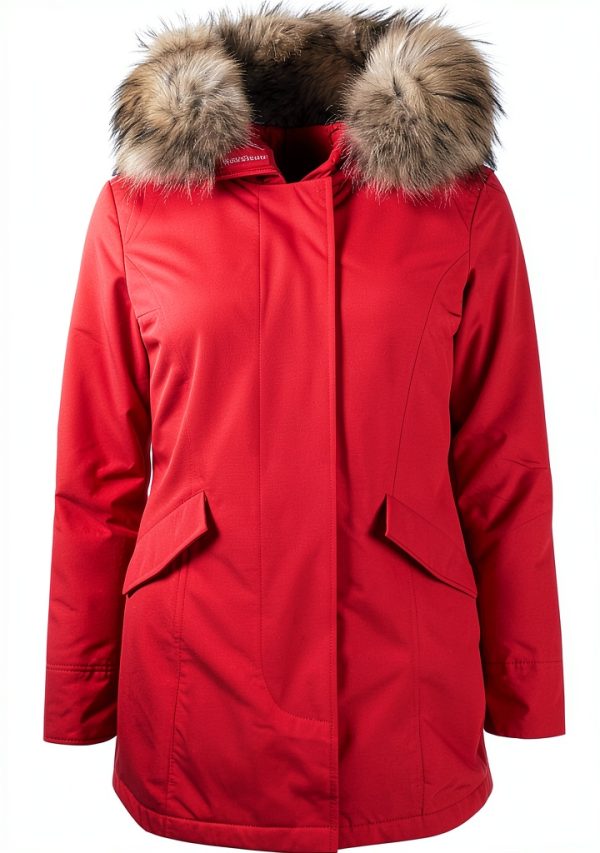 Giubbotto Woolrich Rosso Cappotto Bambini 14 Anni Parka