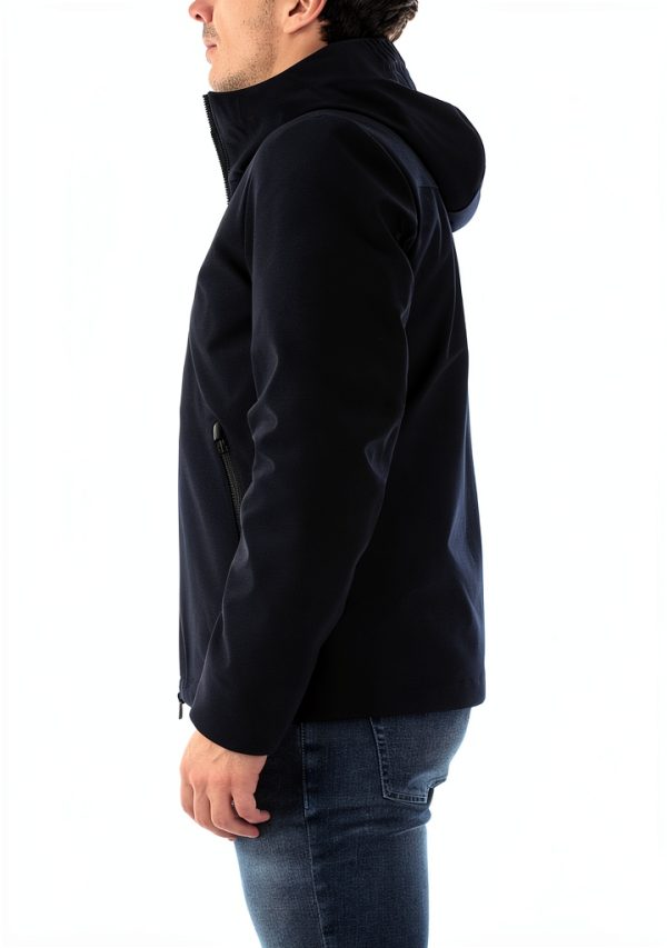 WOOLRICH Giacca Softshell Uomo Tech Escursionismo Melton