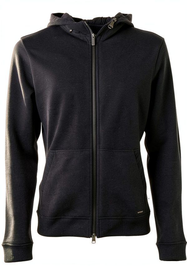 Felpa Uomo WOOLRICH Lana Zip Cappuccio WOFEL1029 L