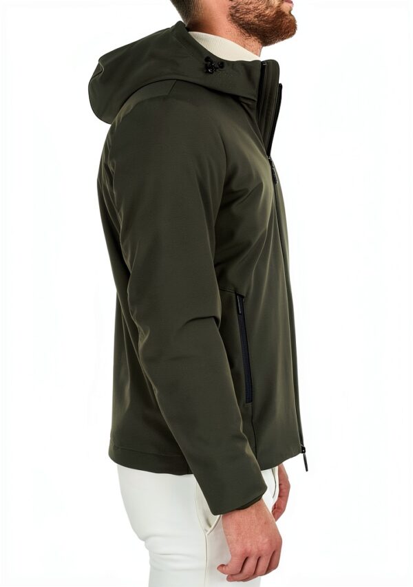 Piumino Woolrich Uomo Pregiato Chiusura Cerniera Manica-7